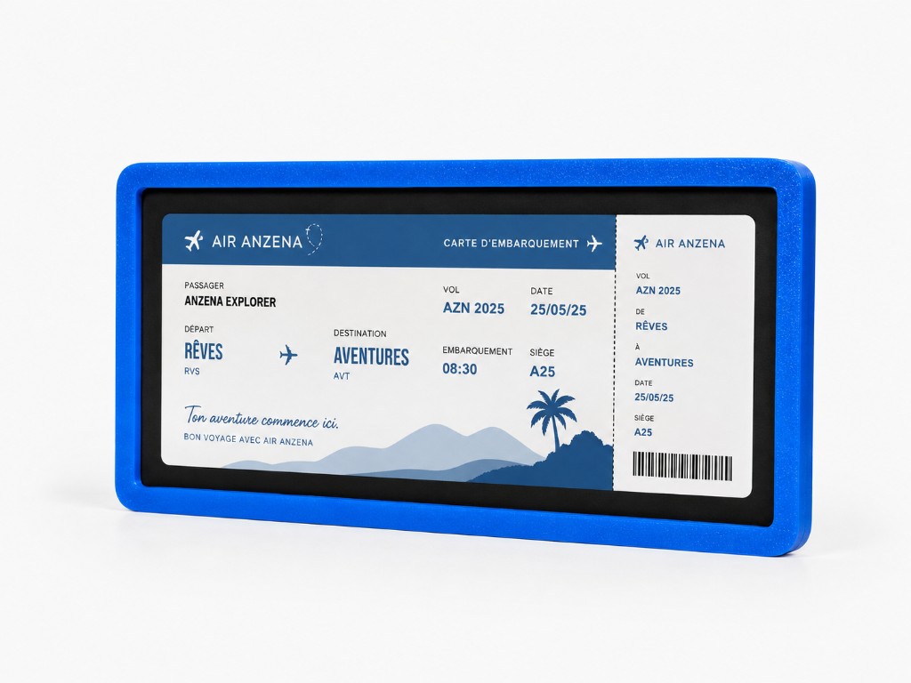 Protection Bumper — Carte d’embarquement V1 — Anzena