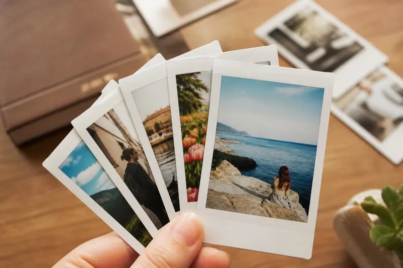 Polaroid et Instax protégés dans des bumpers Anzena